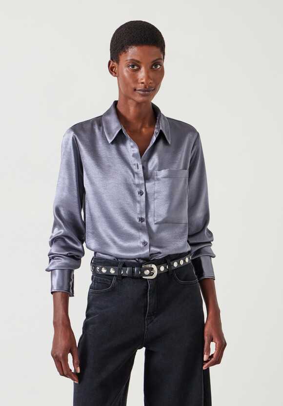 Rita Satin Shirt