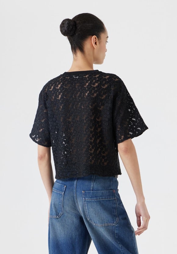 Embroidered Floral T-Shirt