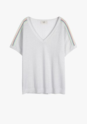 Rainbow Knitted T-Shirt