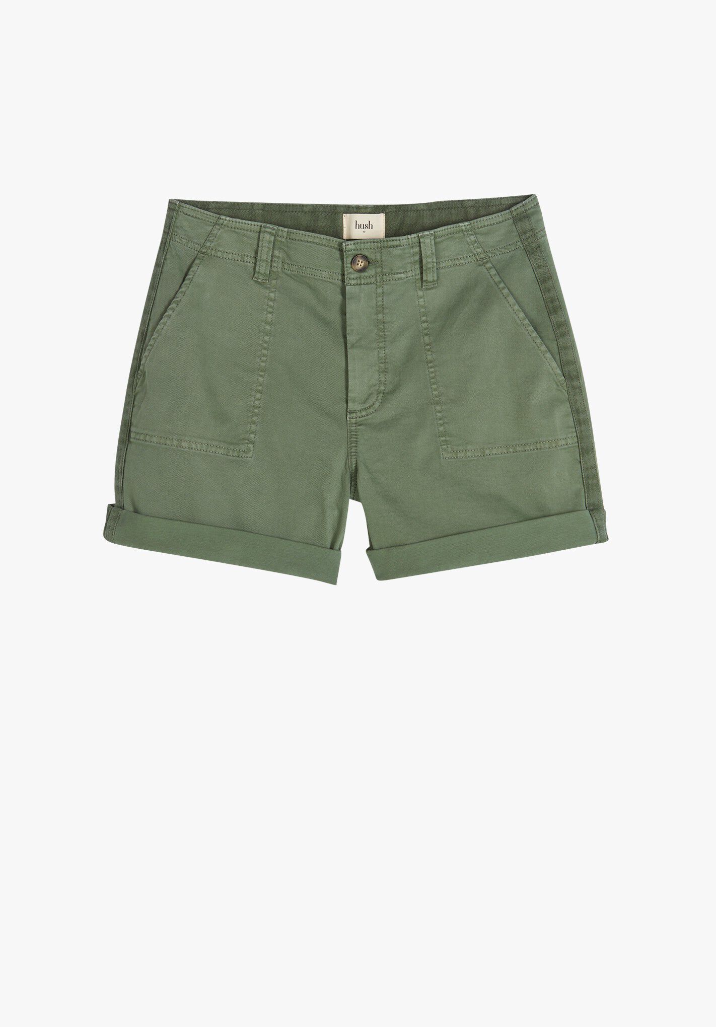 Dark green hot sale chino shorts