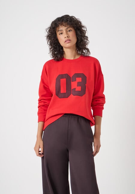 Collegiate 03 Graphic Sweatshirt