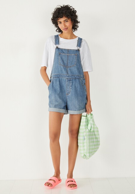 Jasmine Relaxed Short Dungarees