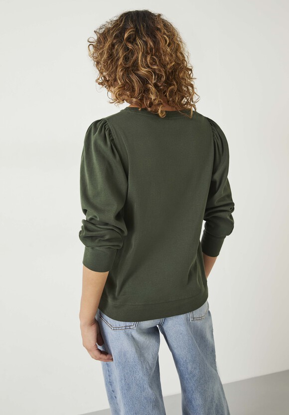 Emily Puff Sleeve Jersey Top