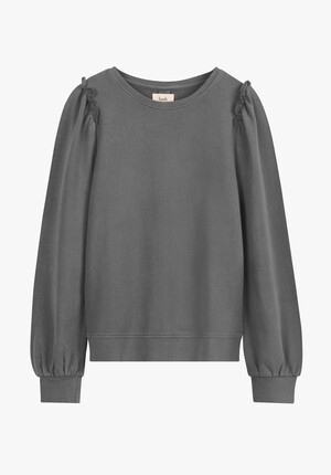Emilia Cotton Ruffle Sweatshirt