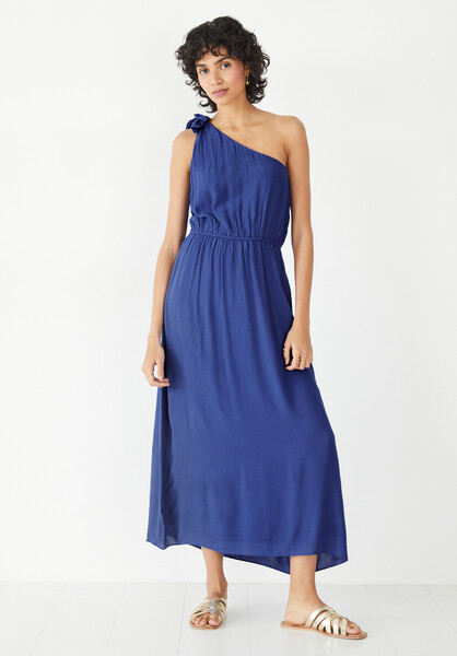 Selena One Shoulder Midi Dress