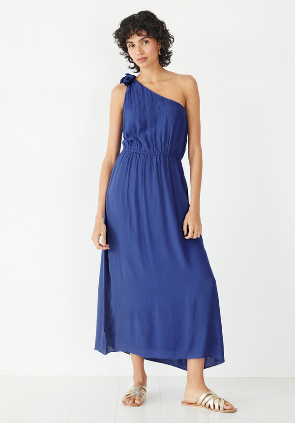 Selena One Shoulder Midi Dress