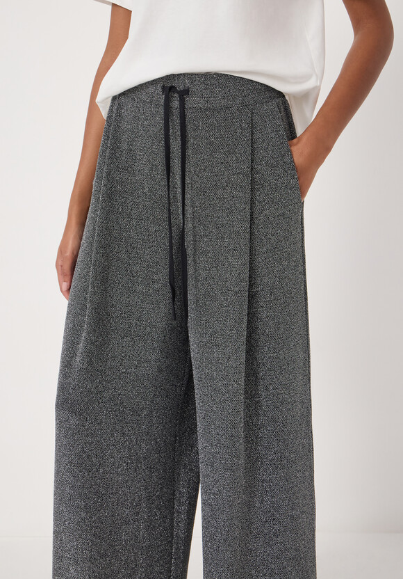Taylor Metallic Wide Leg Trouser