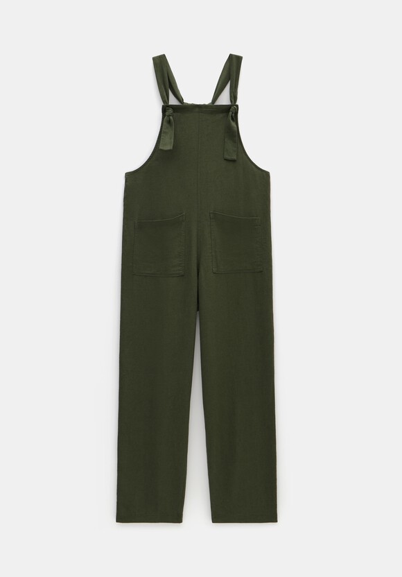 Linen Summer Dungarees