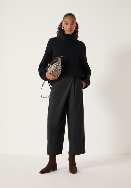 Meryl Wool Blend Roll Neck Jumper