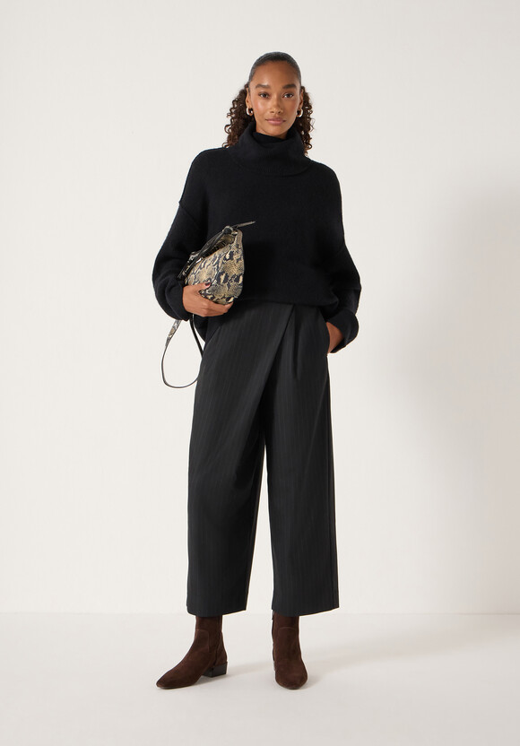 Meryl Wool Blend Roll Neck Jumper