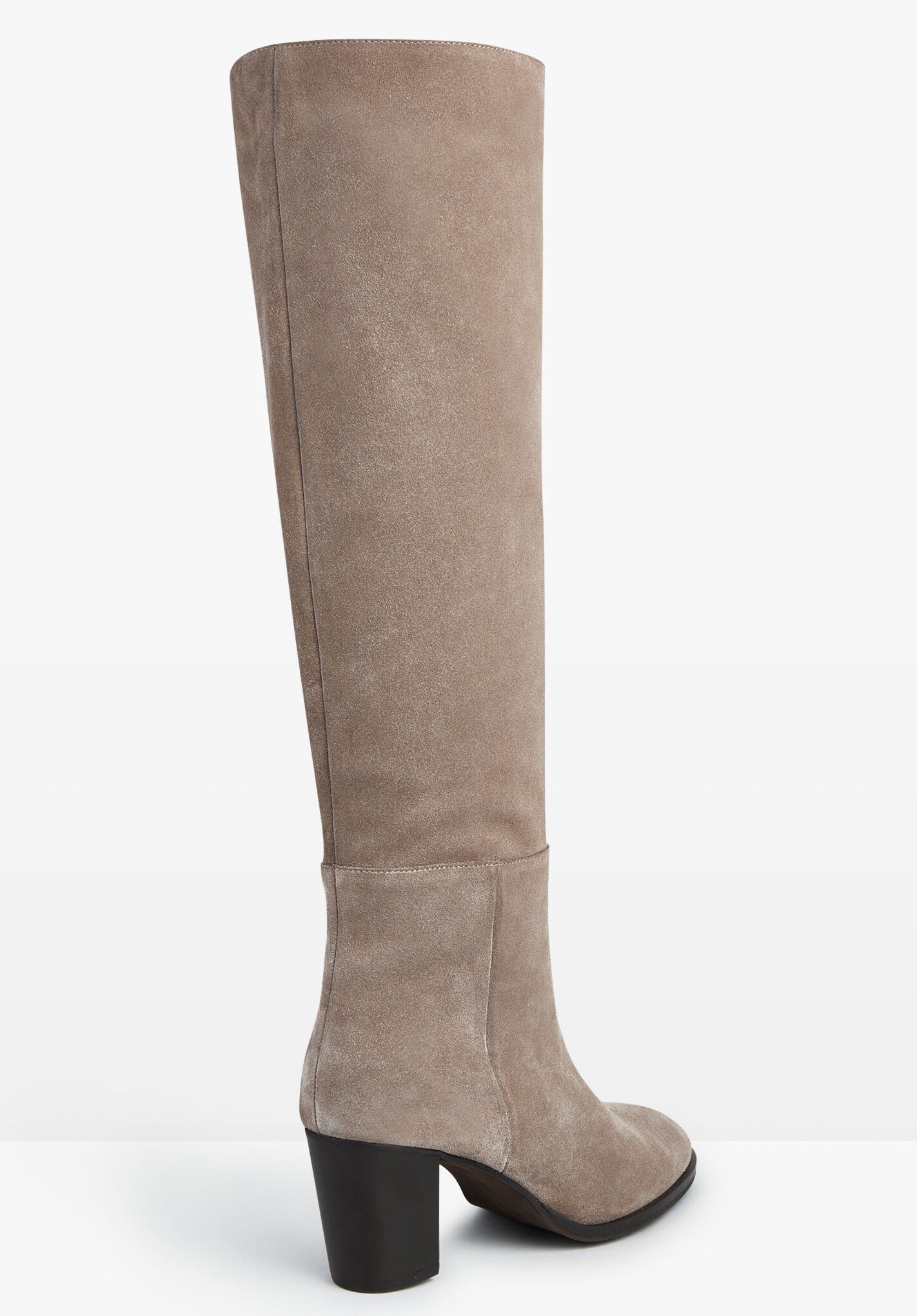 Light grey cheap suede boots