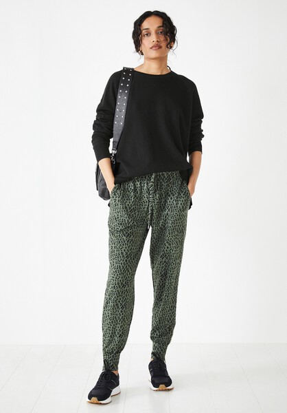 amie printed jersey joggers