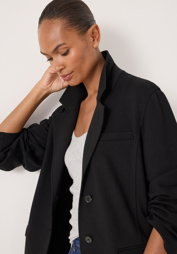 Relaxed Ponte Blazer