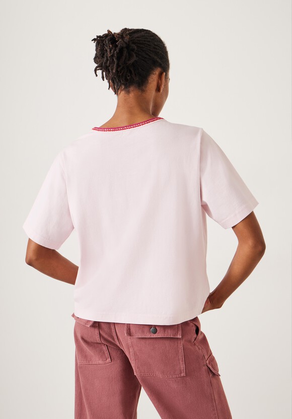Lucy Crochet Trim T-Shirt