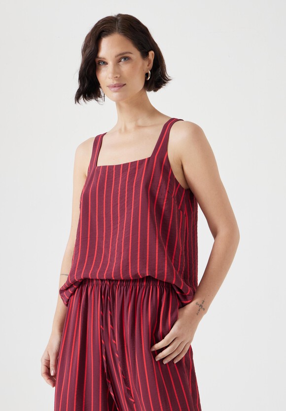 Air Flow Square Neckline Tank Top