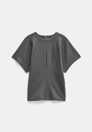 Seam Detail Short Sleeve Top