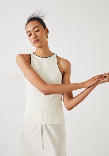 Acher Ribbed Knit Vest