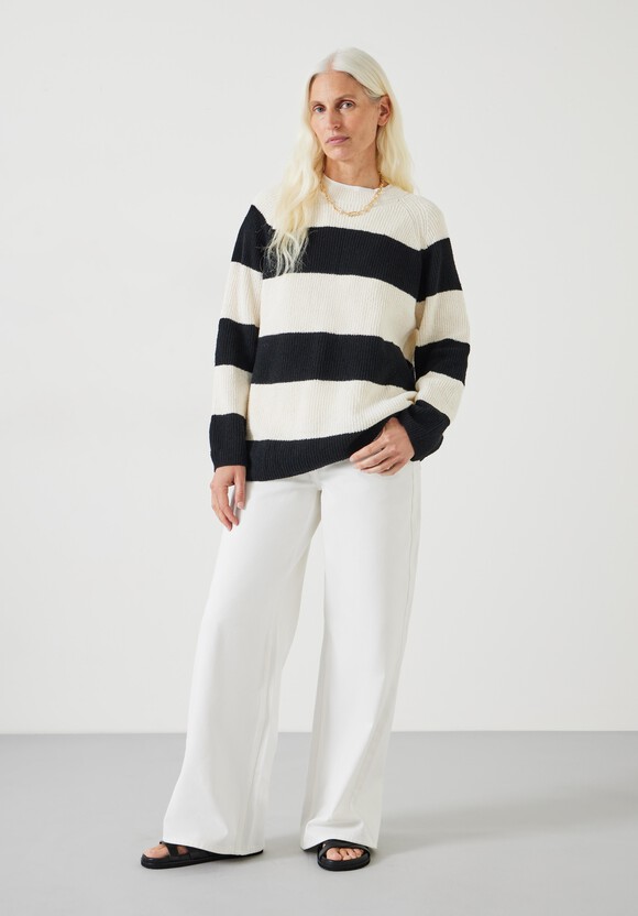 Konnie Striped Knitted Jumper