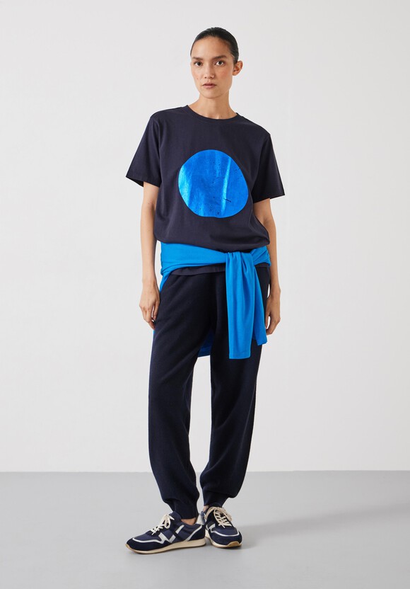 Metallic Graphic T-Shirt