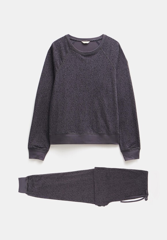 Joelle Jersey Jogger Animal Print Pyjamas
