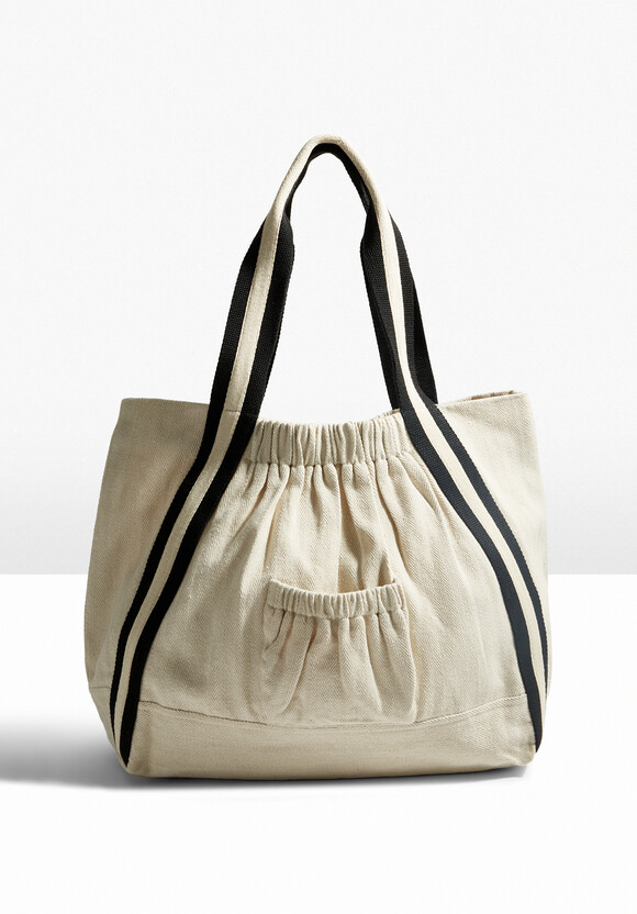Melanie Canvas Tote Bag