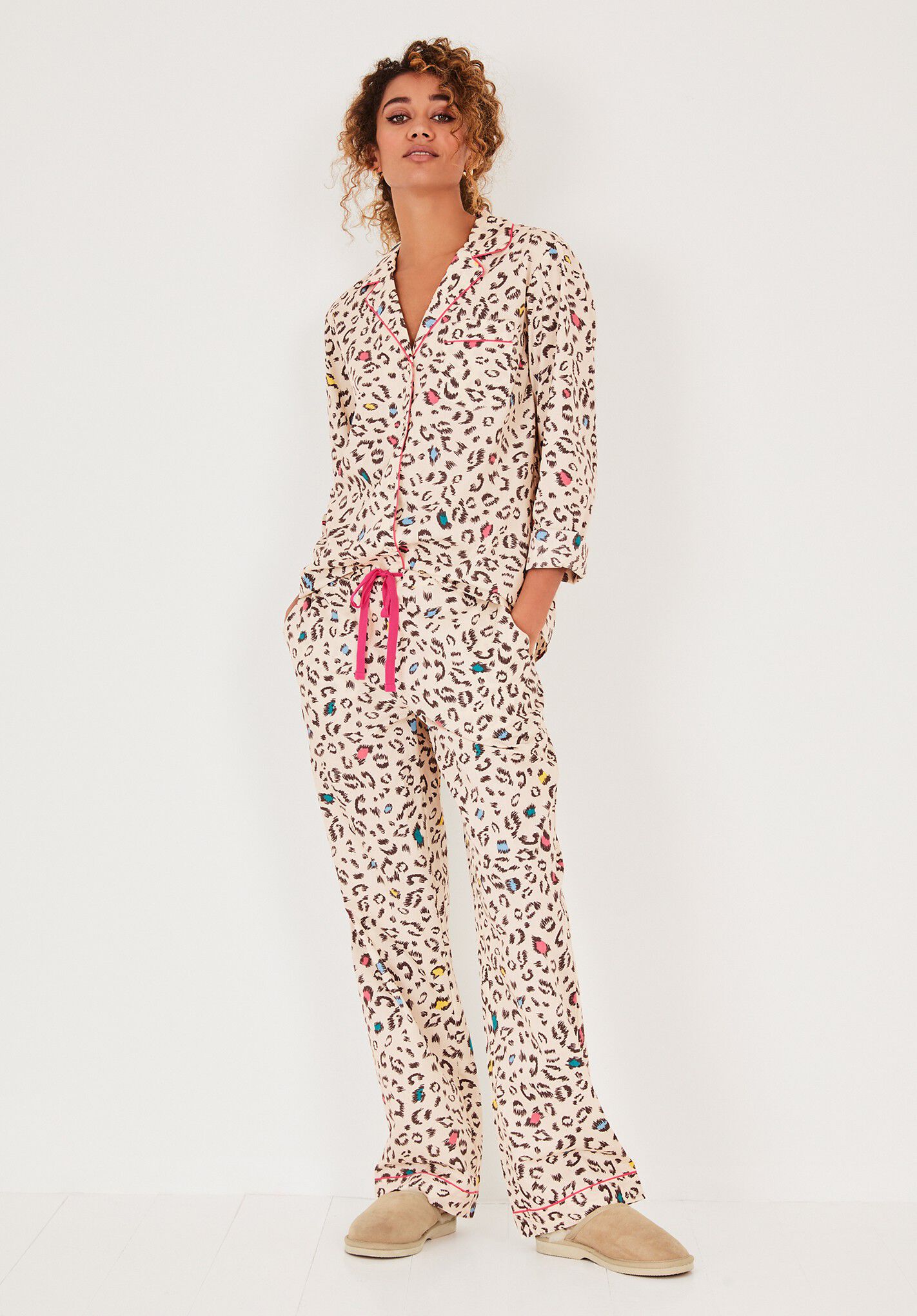 Isla printed cotton pyjamas outlet