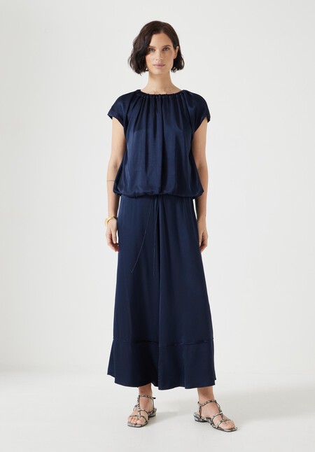 Satin Maxi Skirt