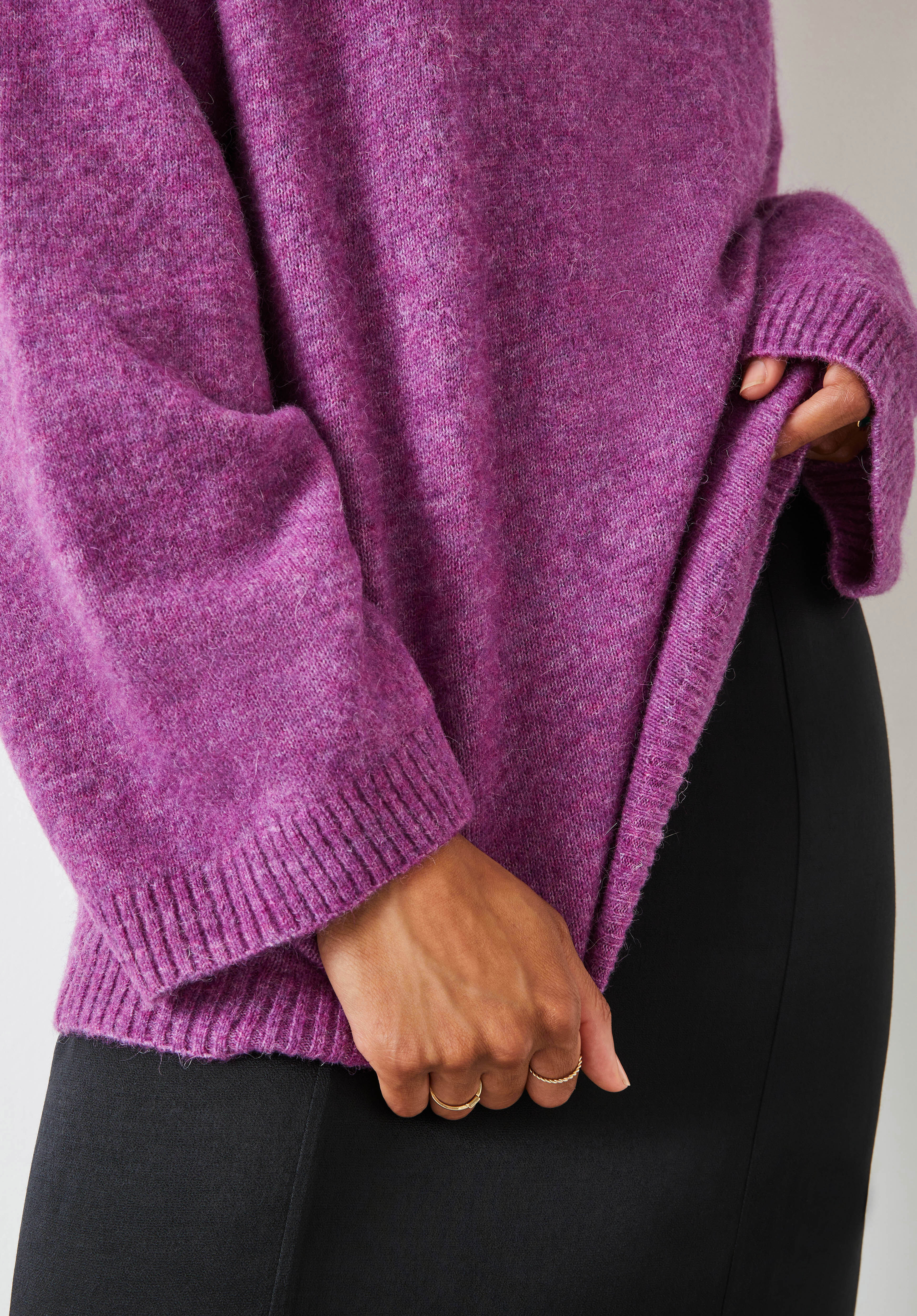 Slouchy mohair sweater cheap