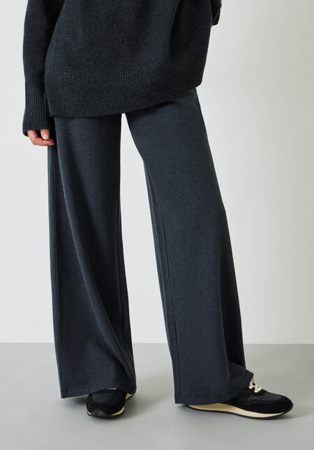Ailey Wide Leg Jersey Trousers