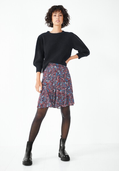 Godet Mini Skirt