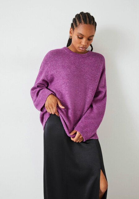 Elaine Slouchy Fit Wool Blend Jumper