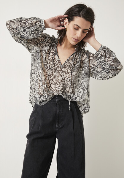 Alicia Gathered Blouse