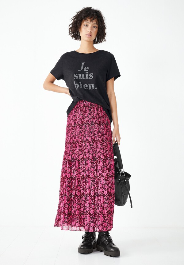 Glitter Je Suis Bien Relaxed Tee