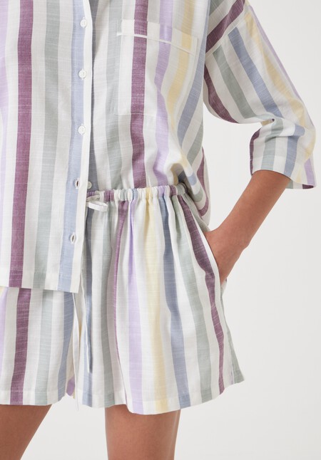 Rudie Stripe Short Pyjama Set