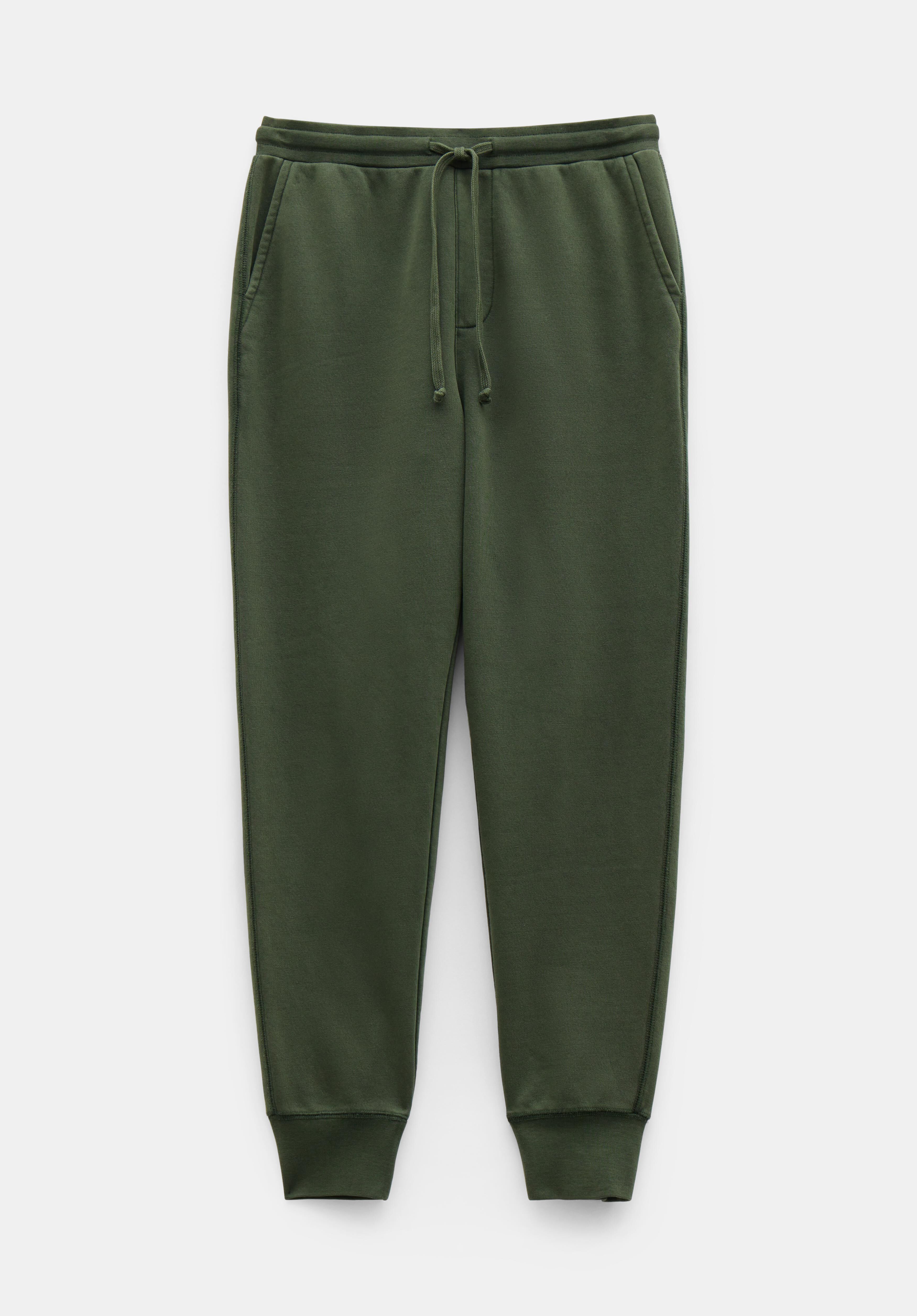 Green khaki joggers best sale