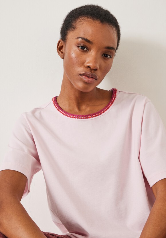 Lucy Crochet Trim T-Shirt