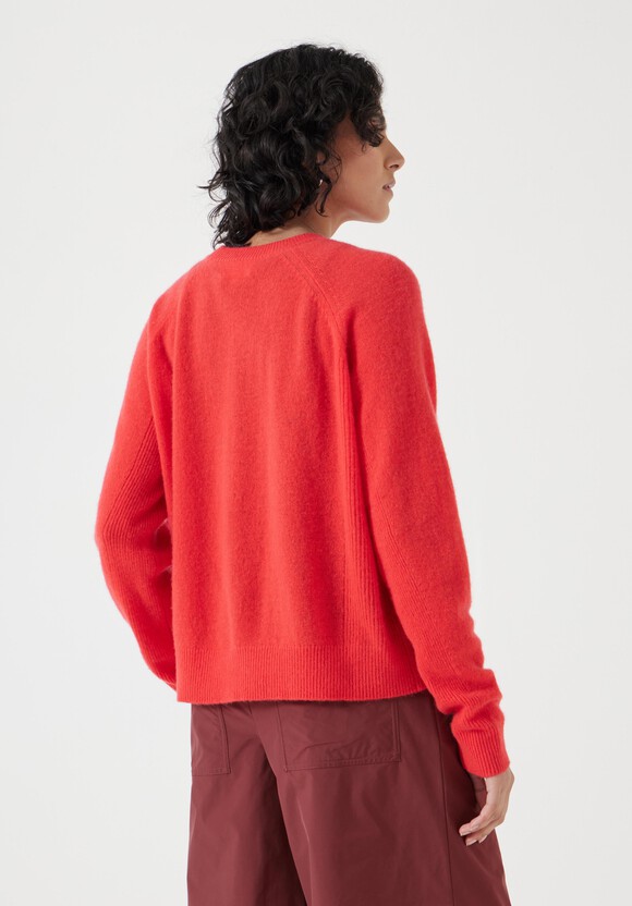 Jasmine Cashmere Rib Detail Jumper