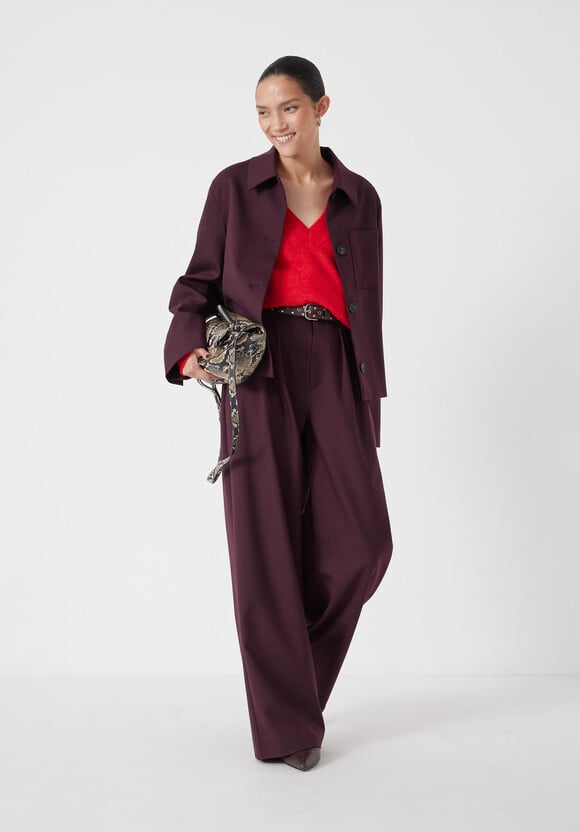 Wool Blend Jacket