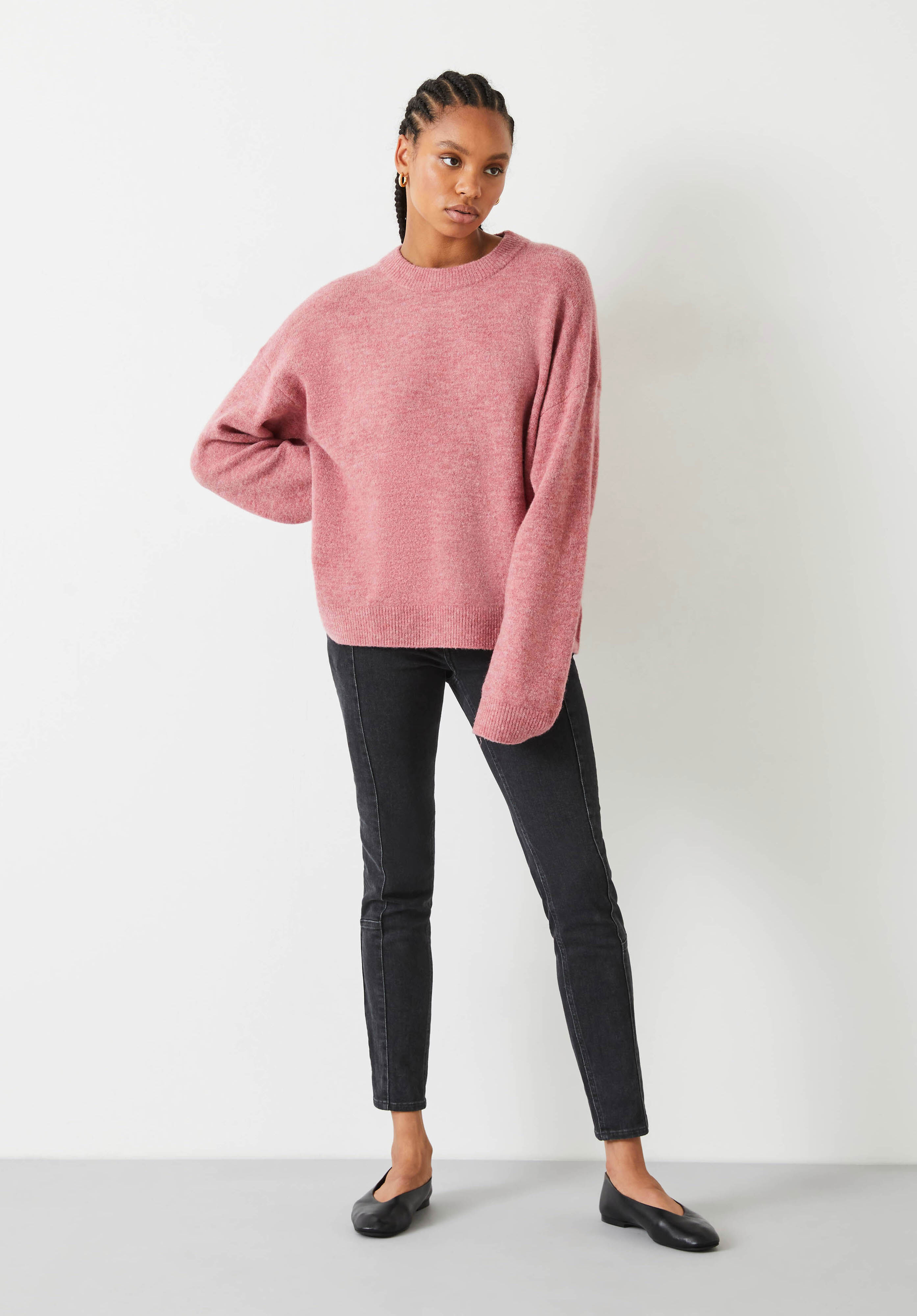 Pink jumpers on sale
