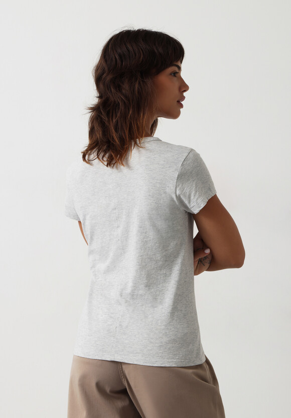 Slim Fit Slub Crew T-Shirt