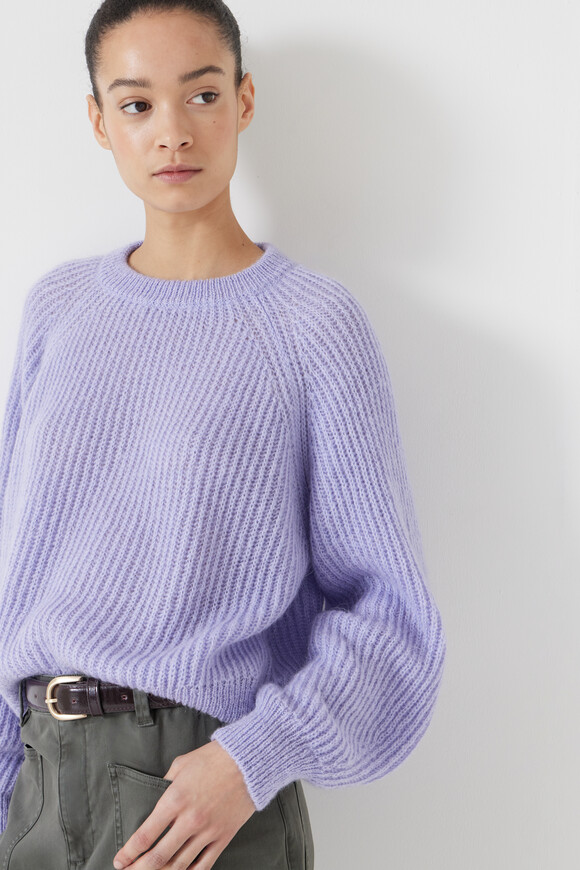 Fluffy Rib Crew Jumper