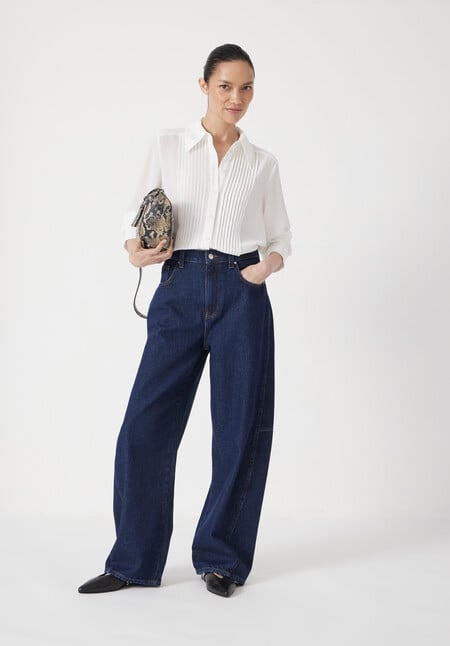 Tuxedo Sheer Shirt