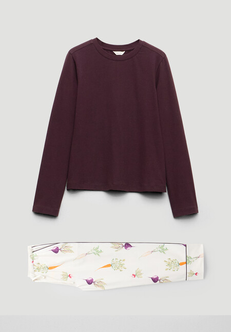 Long Sleeve Brushed Cotton Pyjamas
