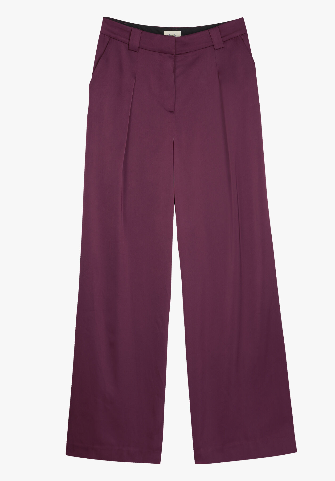Martin purple satin pants new arrivals