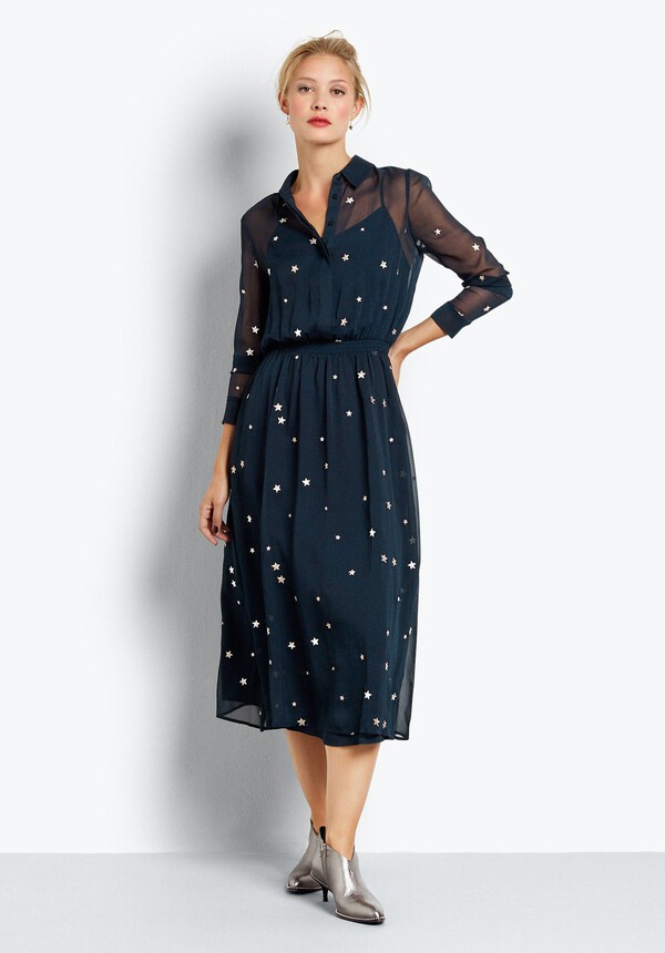Gloria Embroidered Dress