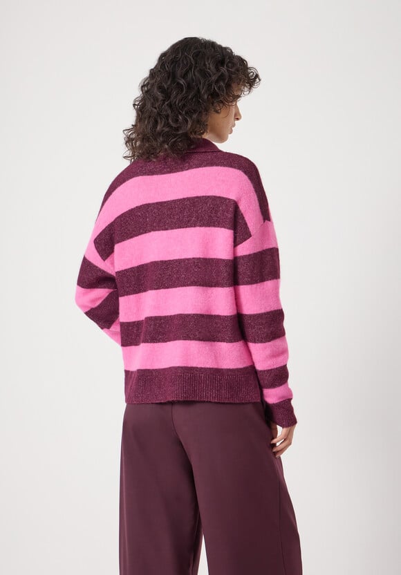 Drew Wool Blend Relaxed Rugby Jumper