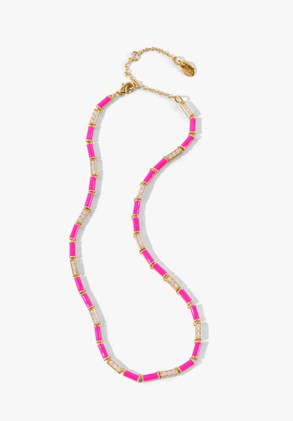 Selene Enamel Necklace