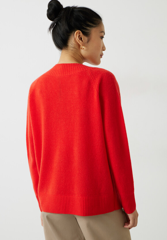 Maddie Cashmere V Neck Jumper