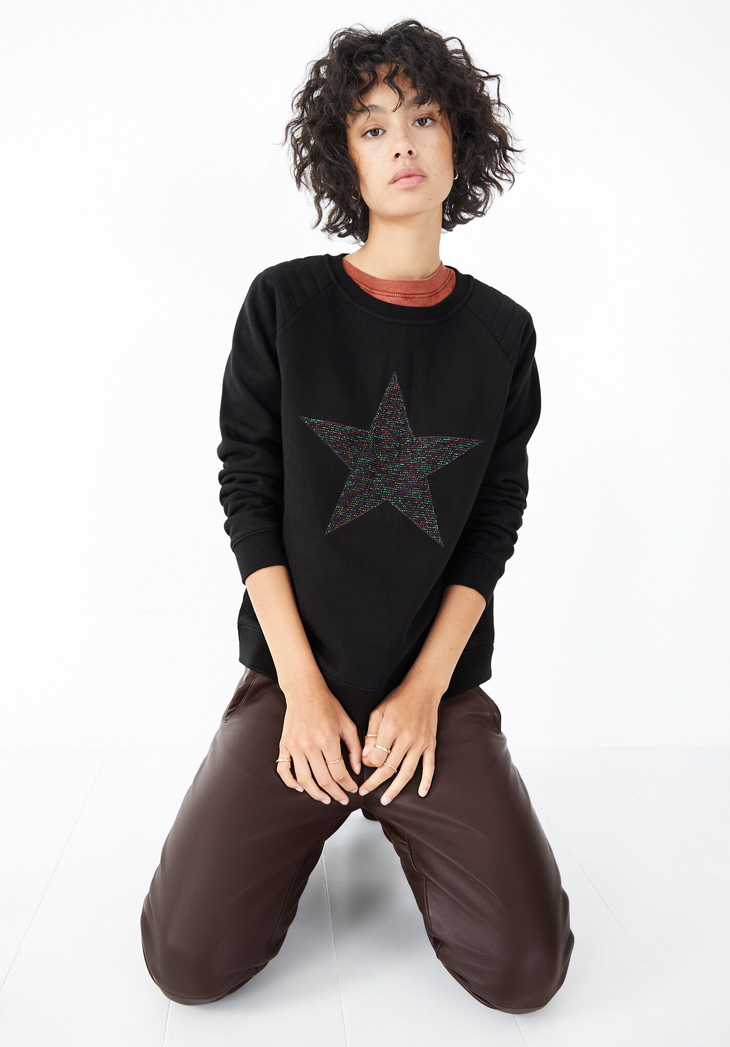 Hush star biker 2024 sweatshirt