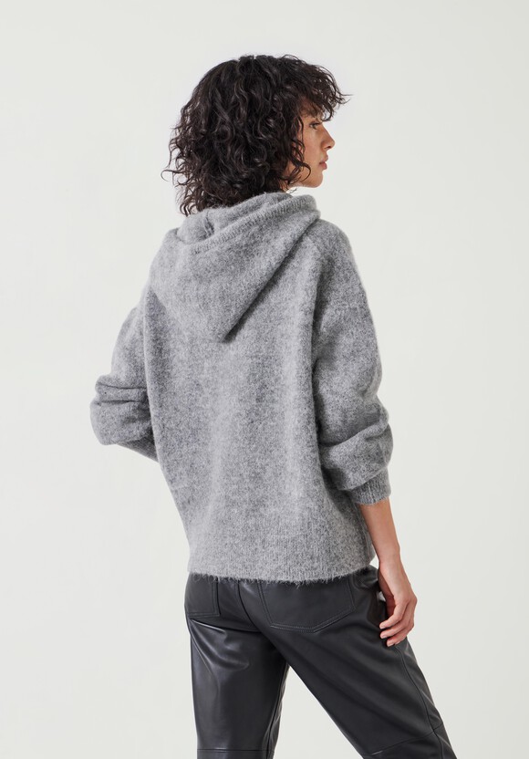 Hazel Alpaca Blend Hoodie